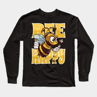 Bee Happy Long Sleeve T-Shirt